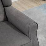 Relaxsessel mit Tufting 833-695CG Glas Grau