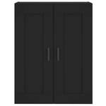 Highboard DE3408 Schwarz - Holzwerkstoff - 34 x 180 x 70 cm