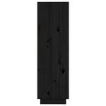 Highboard DE9243 Schwarz - Massivholz - 34 x 110 x 37 cm