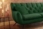 Sofa CHARME 2,5-Sitzer Cord Hellgrün