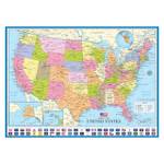 Puzzle Karte der USA 1000 Teile Papier - 26 x 6 x 36 cm