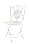 Chaises de jardin Sibell Lot de 2 Blanc