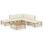 Garten-Lounge-Set (6-teilig) 3009675-10 Creme