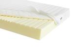 Matelas et sommier coffre STELO Blanc - Bois manufacturé - 140 x 30 x 190 cm