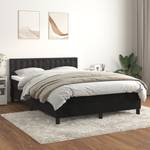 Boxspringbett 3017290-27 Schwarz - 144 x 193 cm