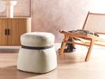 Pouf MONTEREY Beige - Fibres naturelles - 45 x 44 x 45 cm