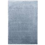 Luxus Hochflor Shaggy Teppich Dream Blau - 200 x 250 cm