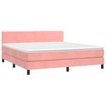 Boxspringbett 3017268-3 Pink - Breite: 180 cm