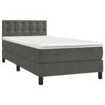 Boxspringbett 3017268-19 Dunkelgrau - 80 x 203 cm