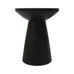 Table basse Lowa Noir - Bois massif - 40 x 50 x 40 cm