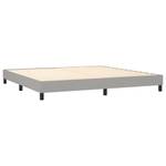 Boxspringbett 3017265-24 Hellgrau - Breite: 200 cm