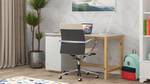 Schreibtisch Grau 120x60 Holz&MDF