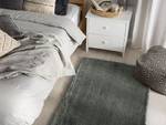 Tapis à poil long EVREN Gris foncé - Gris - 80 x 80 x 150 cm