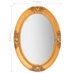 Wandspiegel im Barock-Stil 3002666-2 Gold - Breite: 70 cm