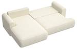 Ecksofa OVO Beige - Ecke davorstehend links - Ottomane davorstehend links