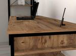 Bureau traditionnel RALEIGH Imitation noyer / Noir