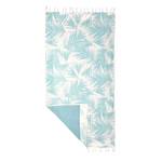 Fouta de plage Naf Naf TROPICAL Bleu - Textile - 90 x 170 x 170 cm