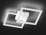 LED-Deckenleuchte Elle Polycarbonat / Eisen - 1-flammig - Weiß