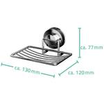 Duschseifenschale 421520 Silber - Metall - 12 x 8 x 13 cm