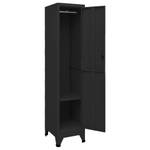 Armoire à casiers 294428-1 Noir - Profondeur : 45 cm