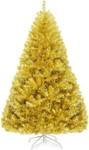 180cm Künstlicher Weihnachtsbaum Gold - Kunststoff - 113 x 180 x 113 cm