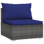 Salon de jardin (lot de 8) 3013635-17 Bleu - Bleu foncé - Gris