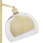 Nachttischlampe GLAMOUR Gold - Metall - 18 x 48 x 20 cm