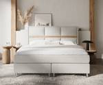 Boxspringbett Soto Beige - Breite: 200 cm