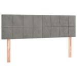 Boxspringbett 3017268-8 Hellgrau - 144 x 193 cm