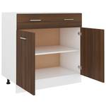 Küchenschrank 3015789-16 Braun - Eiche Dunkel - 80 x 46 cm