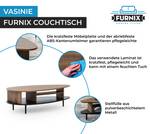 Couchtisch VASINIE Braun - Holzwerkstoff - 120 x 37 x 63 cm