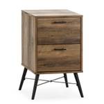 Nachttisch Clavel Braun - Holzwerkstoff - 40 x 66 x 40 cm