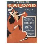 Leinwandbild Vision of Salome Valse Multicolor