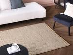 Teppich BANOO Beige - Creme - Grau - 140 x 140 x 200 cm