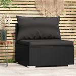 Garten-Mittelsofa 3017300 Schwarz