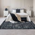 Tapis STELLE Gris - 120 x 170 x 170 cm