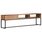 TV-Möbel 247466 Braun - Metall - Massivholz - Holzart/Dekor - 30 x 45 x 160 cm