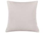 Coussin décoratif QUERCUS Beige - Gris - Rose foncé - Textile - 45 x 6 x 45 cm