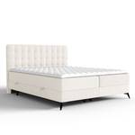 Boxspringbett Annakie Bonell Federkern Ecru - Breite: 200 cm