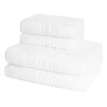 Cashmere feeling set serviettes 4 pcs Blanc