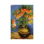 Puzzle Fritillaires in einer Kupfervase Papier - 28 x 6 x 37 cm