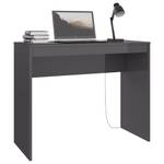 Schreibtisch Grau - Holzwerkstoff - Massivholz - 90 x 72 x 90 cm
