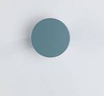 Badezimmer-Kleiderbügel 6 cm, Farbe blau Blau - Keramik - 5 x 6 x 6 cm