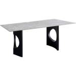 Table Bilbao Oho Gris - Pierre - 180 x 75 x 90 cm