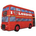 3D Puzzle London Bus 216 Teile Kunststoff - 20 x 7 x 28 cm