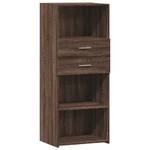 Highboard DE4823 Braun - Holzwerkstoff - 43 x 124 x 50 cm