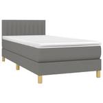 Boxspringbett 3017288-17 Dunkelgrau - 90 x 203 cm