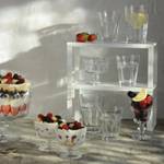 Pearl Ridge Mini Trifle Schüsseln x4 Glas - 10 x 10 x 10 cm