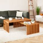 Couchtisch HAVANA Braun - Massivholz - Holzart/Dekor - 116 x 46 x 110 cm