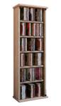 Holz CD DVD Stand Regal Glast眉r Vetro